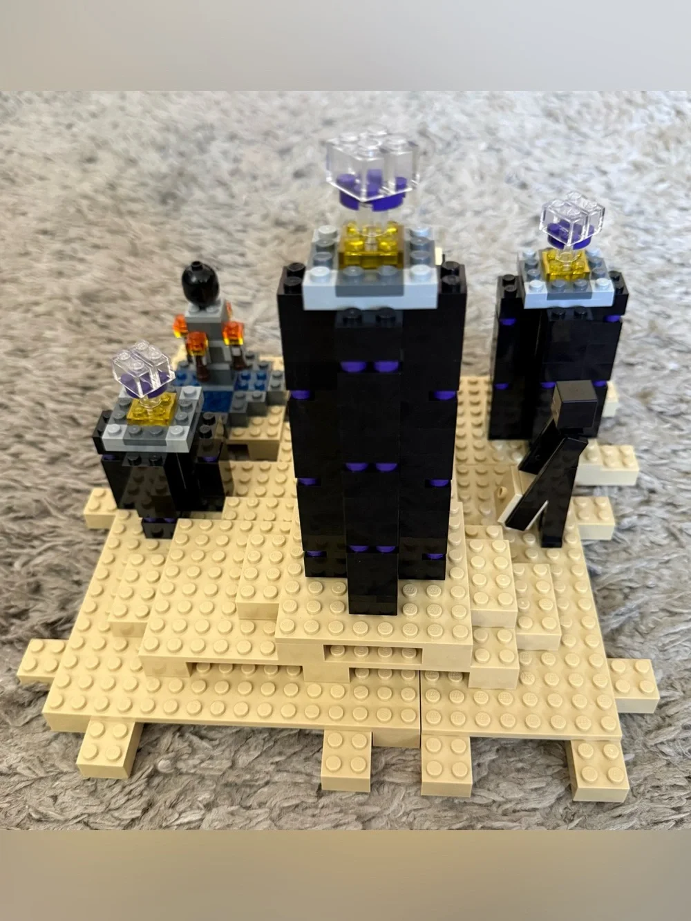 Lego Minecraft The Ender Dragon 21117 Ages 8+ 634 Pieces in Great Used Condition